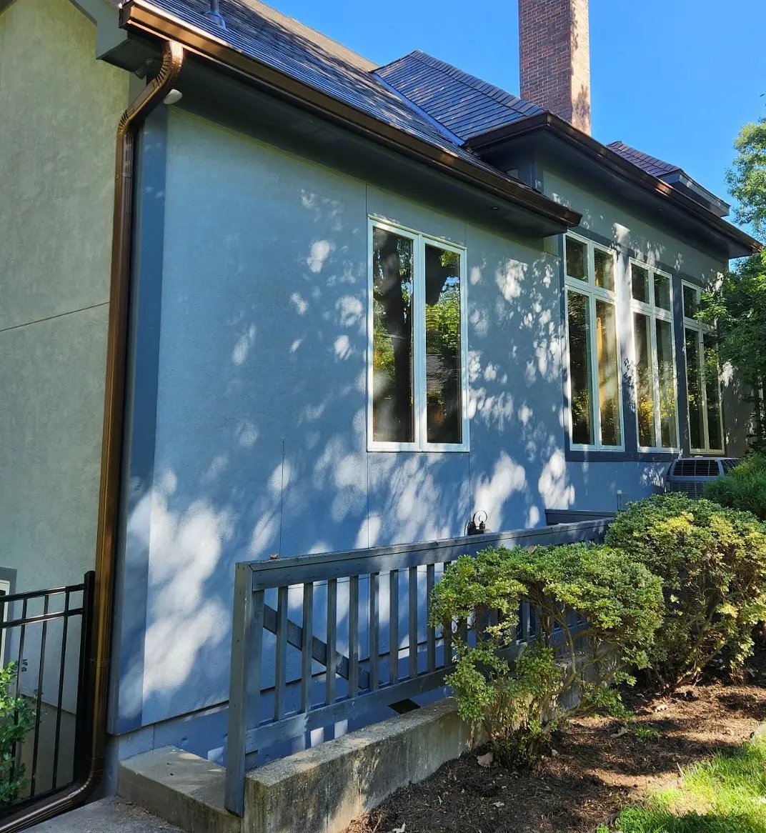 K Style Gutter and Downspout Replacement